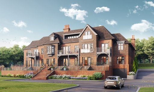 Langdown Exterior Luxury apartments launch in prestigious Oxshott