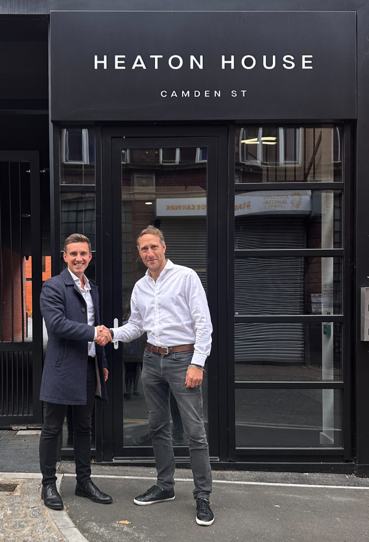 Siddall Jones Heaton House Ed Siddall Jones and Sam Meeten of Elevate Property Group 1 Siddall Jones secures swift sale of leasehold interest in Heaton House commercial space